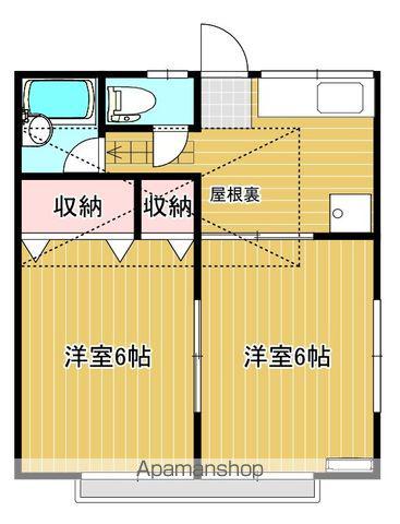 レオニード(2K/2階)の間取り写真