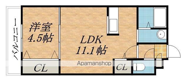 МCティンク(1LDK/2階)の間取り写真