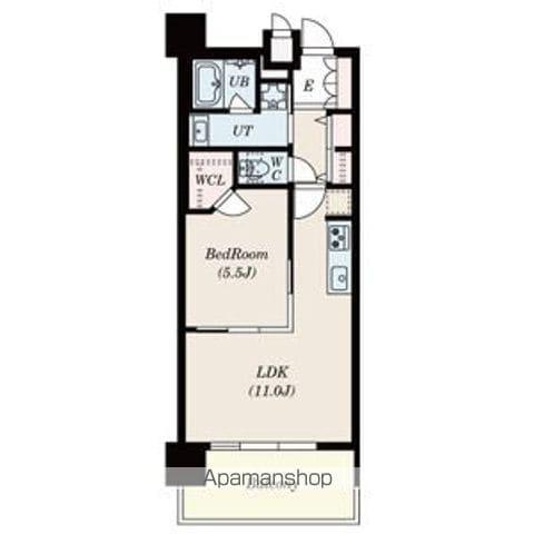 S-RESIDENCE本郷Ⅱ(1LDK/10階)の間取り写真