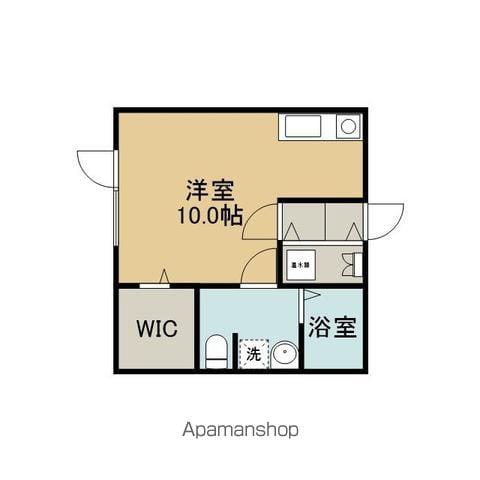 MAISON・DE・RAI(1K/1階)の間取り写真