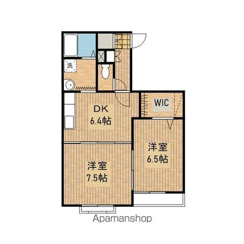 マンションマルニ弐番館(2DK/3階)の間取り写真