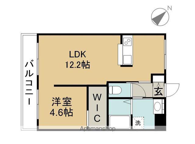 サンテラス226(1LDK/1階)の間取り写真