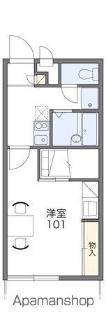レオパレスシャルマン(1K/1階)の間取り写真