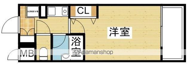 エスリード新大阪第8(1K/3階)の間取り写真