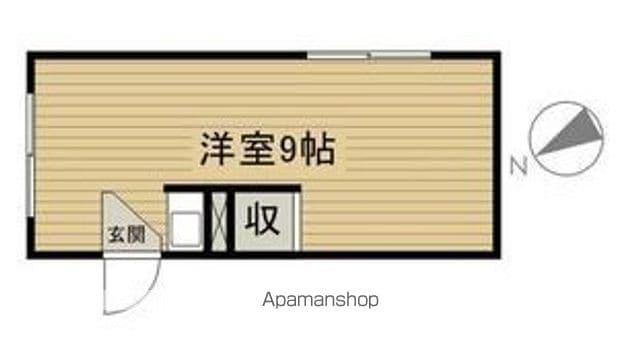 いずみ荘(ワンルーム/1階)の間取り写真