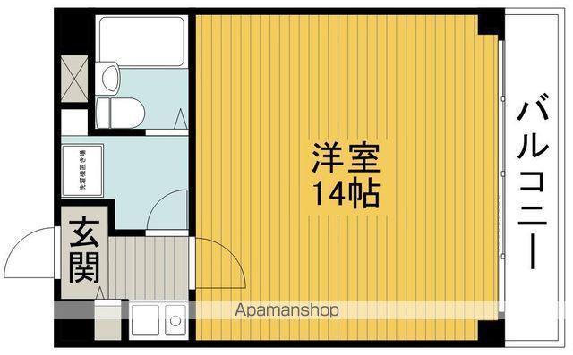 シティヒルズ・ウオアサ(1K/5階)の間取り写真