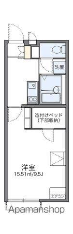 レオパレスRACOND7能登川(1K/2階)の間取り写真