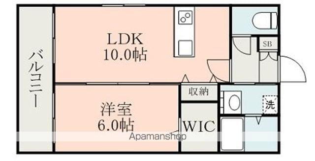 アドラブール ヴィラ(1LDK/3階)の間取り写真