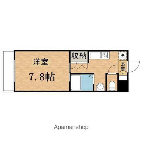CS30 KUMAZAWA(1K/2階)の間取り写真