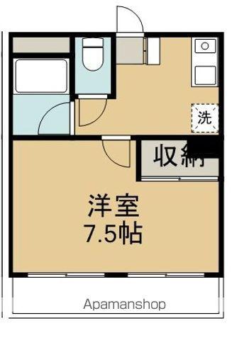 浦安青山ビル(1K/3階)の間取り写真
