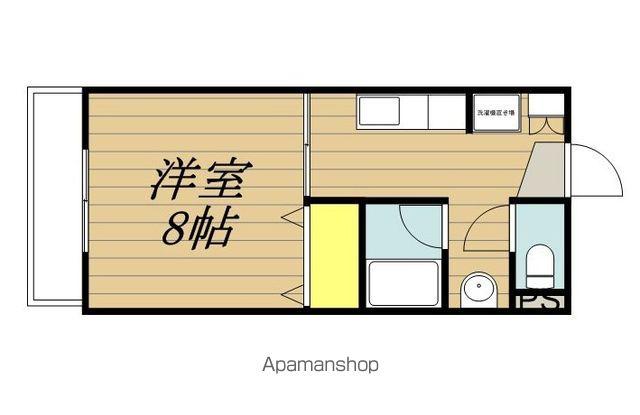 レジデンス塚平(1K/1階)の間取り写真