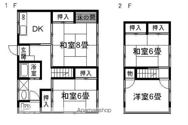 徳永保友様(4DK/1階)の間取り写真