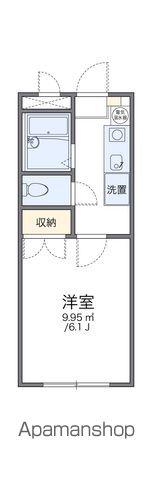 レオパレス川手町A(1K/1階)の間取り写真