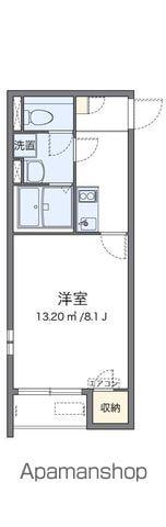 クレイノネオストリーム(1K/1階)の間取り写真