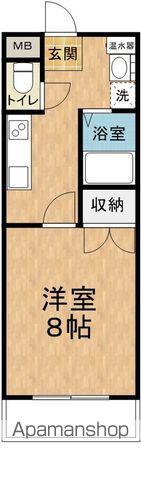 P-PLATZ(1K/3階)の間取り写真