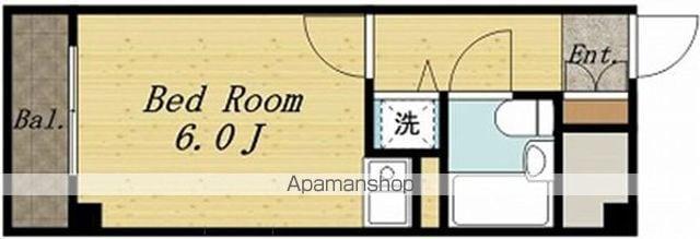 藤和シティコープ三鷹南Ⅱ(ワンルーム/1階)の間取り写真