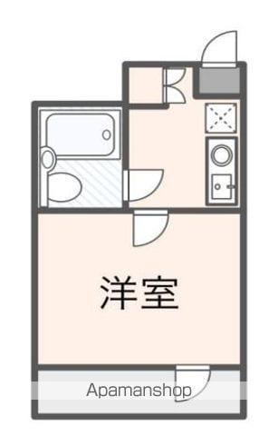 アーク高円寺(1K/1階)の間取り写真