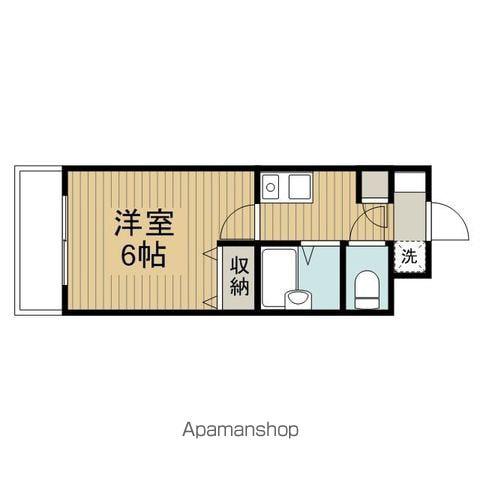 マイキャッスル新高円寺(1K/6階)の間取り写真