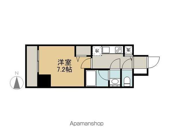 セイワパレス丸の内駅前プレミア(1K/8階)の間取り写真