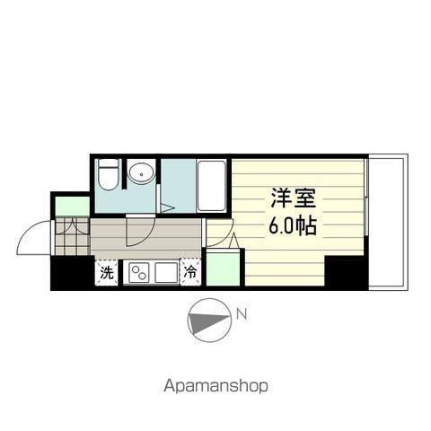 SMART RESIDENCE 仙台駅東(1K/9階)の間取り写真