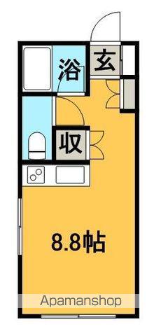 ハイム21(ワンルーム/3階)の間取り写真