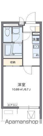 クレイノ比恵町(1K/4階)の間取り写真
