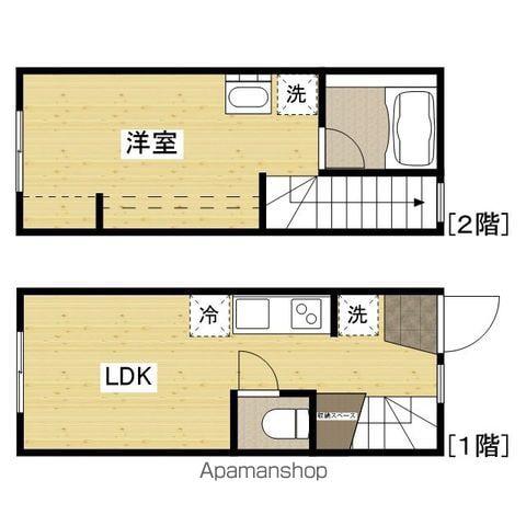 スピラーレ(1LDK/1階)の間取り写真