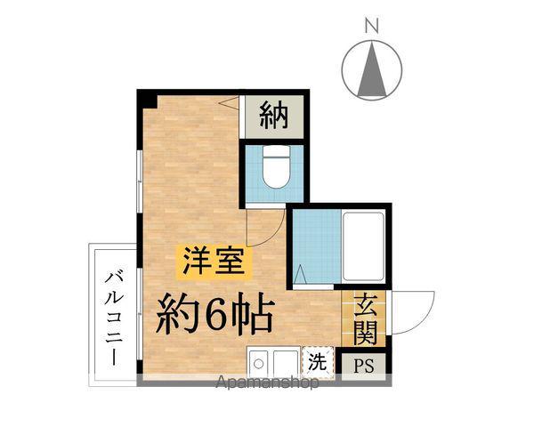 マイシェル片倉 2階階 間取り