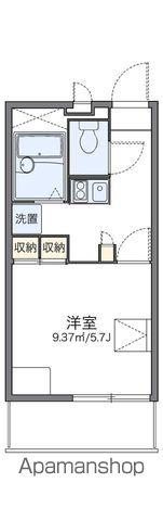 レオパレスエレガンスK(1K/3階)の間取り写真