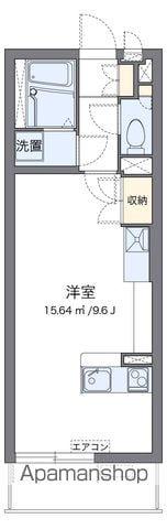 ミランダフェリーチェ(ワンルーム/3階)の間取り写真