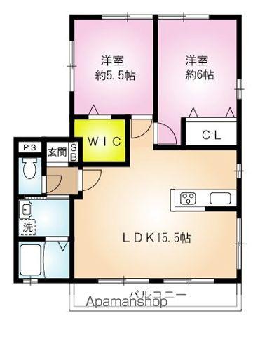 ビアンキ 2階階 間取り