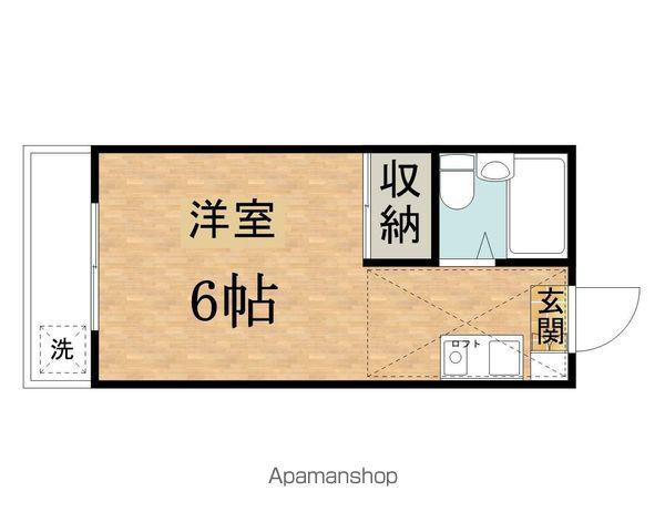 コーポ泉 2階階 間取り