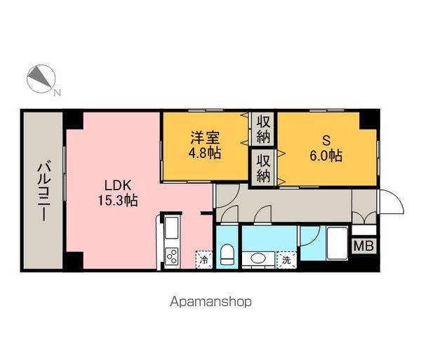 GRAN DUKE 千代田(1SLDK/12階)の間取り写真