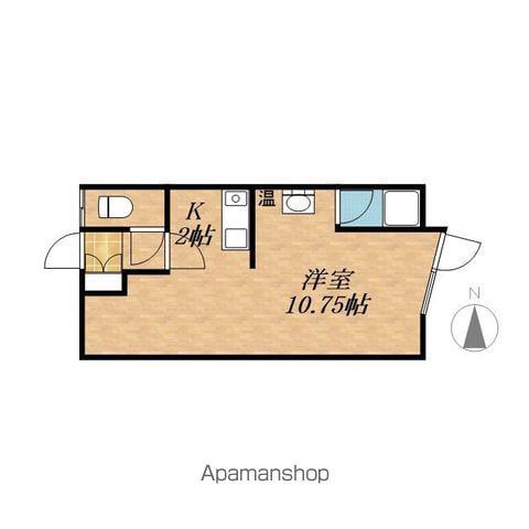 J.ARMANI(1LDK/1階)の間取り写真