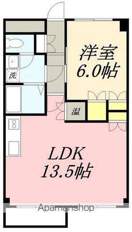 ルーブルヤマトⅡ(1LDK/2階)の間取り写真