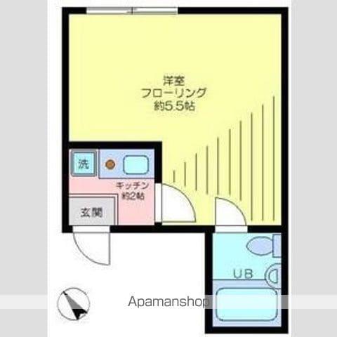 菅田ビル(1K/3階)の間取り写真