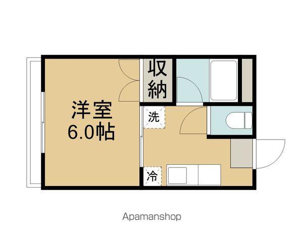 セリタコーポ(1K/2階)の間取り写真