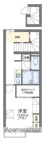 レオパレス千音寺(1K/2階)の間取り写真