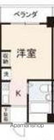 アパルトマン成合(ワンルーム/3階)の間取り写真