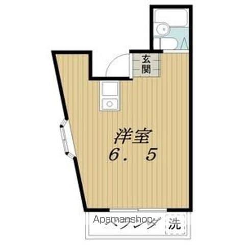 エルパソ(ワンルーム/4階)の間取り写真