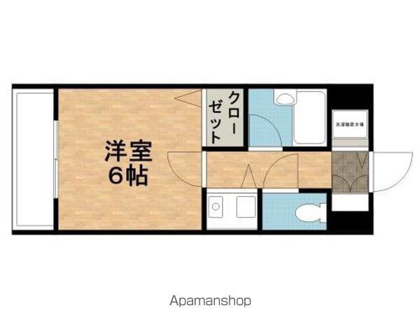 朝日プラザ中島中央(1K/7階)の間取り写真