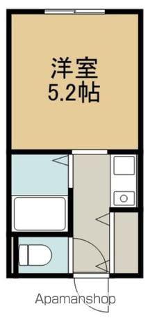 RICO RICH (1K/4階)の間取り写真