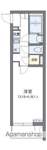 クレイノSIB(1K/3階)の間取り写真