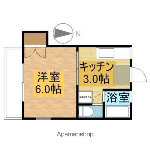 アーバンロジェ(1K/2階)の間取り写真