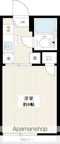浅間ハイツ(1K/2階)の間取り写真