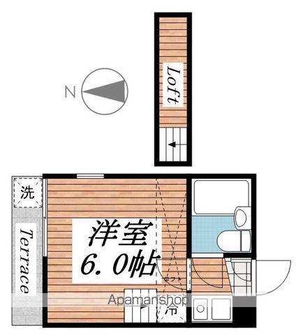 ジュネパレス松戸第84(1K/1階)の間取り写真