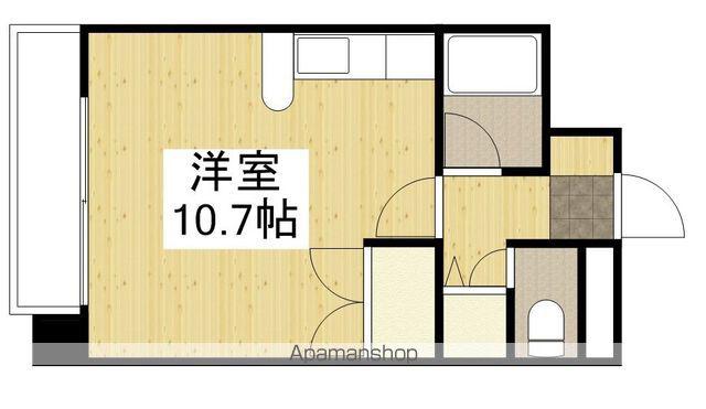 ダイアパレス宝町リージェント(ワンルーム/10階)の間取り写真