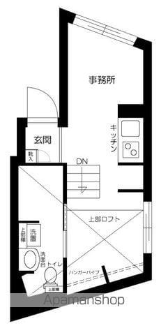 LUPINUS 目白台(1DK/1階)の間取り写真
