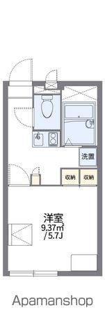 レオパレスRELIEUR(1K/1階)の間取り写真