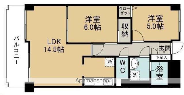 ガーデンプラザ泉中央(2LDK/3階)の間取り写真